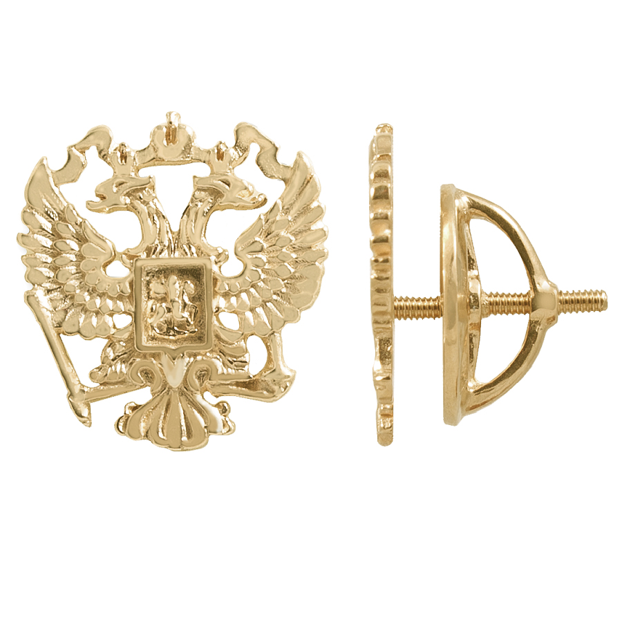 Золотая Золотой значок Герб